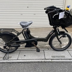 試乗🉑新車仕上げ⭐️中古子供乗せ電動自転車 ヤマハPASキス ブリヂストンアンジェリーノの画像