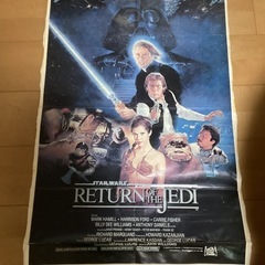 時をかける少女(表) スターウオーズジェダイの逆襲(裏)ポスター