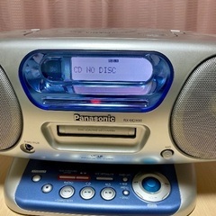 パナソニック CD/MD ラジカセ RX-MDX60の画像