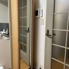 姿見つき収納棚