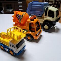 おもちゃ　作業車セット