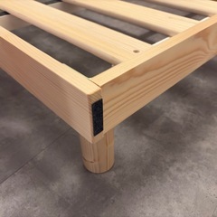 【タンスのゲン
】ベッドフレーム/セミダブルの画像