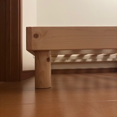 【タンスのゲン
】ベッドフレーム/セミダブルの画像