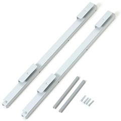 【3個セット】無印良品 スチールユニットシェルフ・追加用ワイヤーバスケット・ライトグレー 幅84cmタイプ用の画像