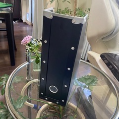 ファイルBOX(縁シルバー金具付き)