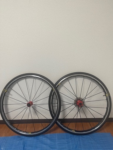 Mavic Ksyrium Elite UST 2019 ホイール 赤ハブ - メルカリ