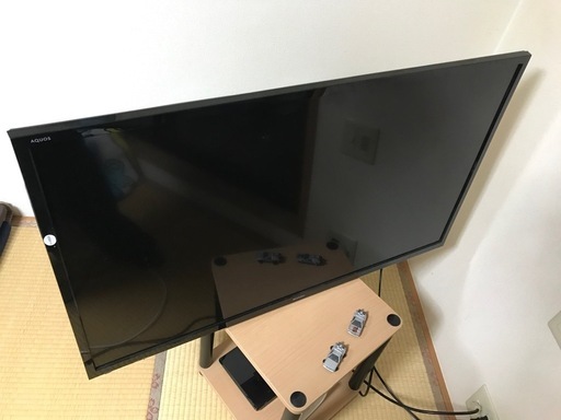 本日17時で締め切ります。40インチTV