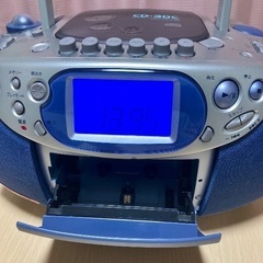 CASIO　CD-30C　CDカセットプレーヤーの画像