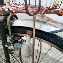 ARAYA SWALLOW 　BICYCLE　アラヤ　スワロー レトロ自転車 汚れサビ有り ライト欠品　の画像