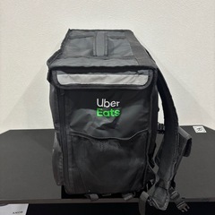 美品✨　正規品 ウーバーイーツ Uber Eats ロゴ付き 保冷/配達員バッグ リュック デリバリーバッグ 大容量の画像
