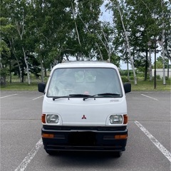 三菱　ミニキャブ　u42t オートマ　車検R8　エアコン　軽トラック　 ミツビシ　軽トラ　貨物車　4wd AT パワステの画像