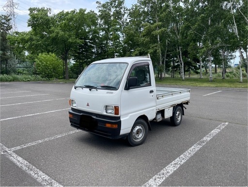 三菱　ミニキャブ　u42t オートマ　車検R8　エアコン　軽トラック　 ミツビシ　軽トラ　貨物車　4wd AT パワステ