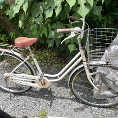 🚲自転車大きなカゴ♬