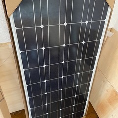 【新品同様】単結晶ソーラーパネル 100W DL-100PW｜ア...