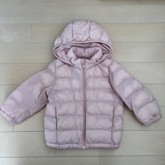 ユニクロ パフテックウォッシャブルパーカ ピンク 90