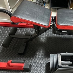  おまけ付き パワーブロック トレーニングベンチ  の画像