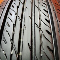GOODYEAR GT-Eco Stage 185/65R15 15インチ 夏タイヤ 4本 22年製 バリ溝 シエンタ ノート フリード デミオ アクア等　(VTP168)の画像