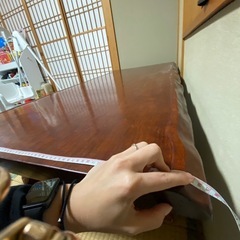 ⭐︎値下げ⭐︎25年前の一枚板　横約182センチの画像