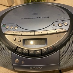 SONY 　CDラジカセの画像