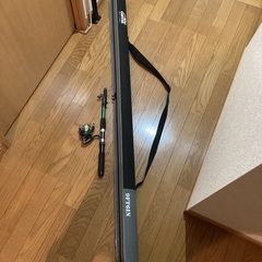 アブガルシア セミハードロッドケース2 ブラック 9FT6IN