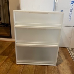 ★取引きまりました★
収納ケース 3段セット 