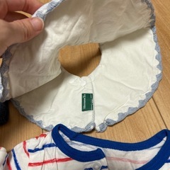 男の子ベビー ロンパースの画像