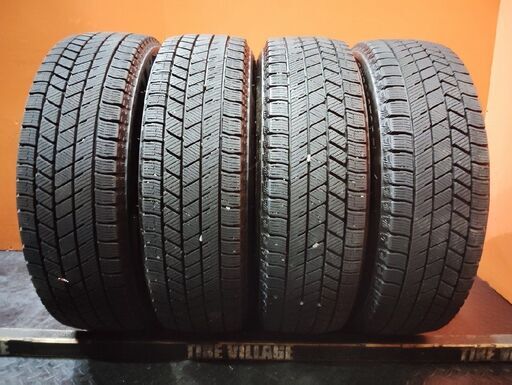 【BS BLIZZAK VRX3 175/65R15】スタッドレス【RAVRION 15インチ 5.5J4HPCD100+42】22年製 バリ溝 ヴィッツ アクア等　(KTM410)