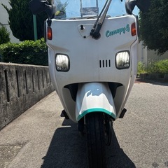 HONDA ホンダ ジャイロキャノピー 4スト TA03 -1108xxx BOX付 乗って帰れます 実働 ミニカー登録 済み バギータイヤ
の画像