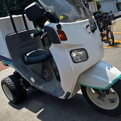 HONDA ホンダ ジャイロキャノピー 4スト TA03 -1108xxx BOX付 乗って帰れます 実働 ミニカー登録 済み バギータイヤ
の画像