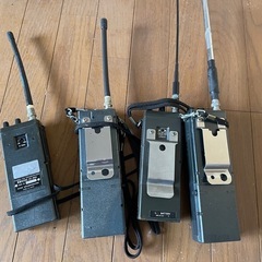 【ジャンク】ICOM & KENPRO 無線機 4台セット｜IC-2N/IC-02Nほか レトロ機材の画像