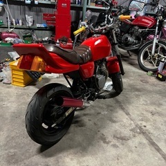 エイプ50 CBX仕様　外装新品　塗りたて！　カスタム　FI ワ...