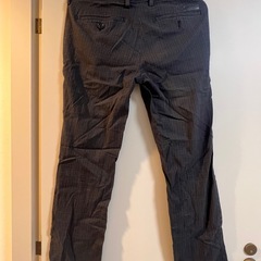 Burberry Black Labelチェックメンズパンツの画像