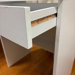 お話し中⭐︎机  デスク コンパクト 白の画像