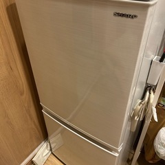 SHARP 冷蔵庫　シャープ　2ドア
