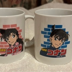 ジョージア✖️名探偵コナンコラボグッズ　ペアマグカップ