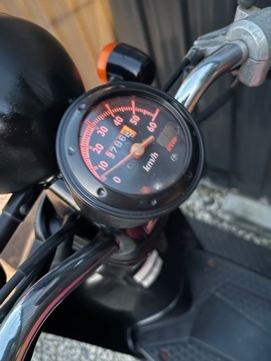 原付⭕️ホンダ AF 61 TODAY⭕️カッコイイブラック