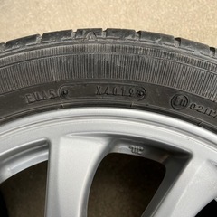 そこそこ綺麗✨ ダイハツ純正 15インチ アルミホイール  ＆ タイヤ 4本セット 165/55R15
の画像