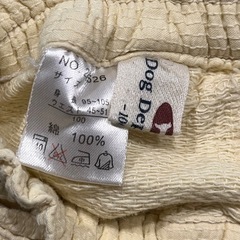 Dog Dept Kid’s クリーム色パンツの画像