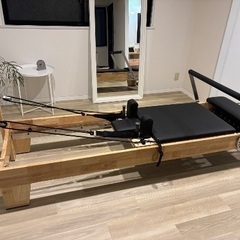 【新品未使用】業務用 ピラティスリフォーマー1台（ボックス・フッ...
