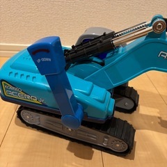 大きなミニカー　はたらく車　 パワーショベルカー ダンプカー　重機　おもちゃ　トイコーの画像