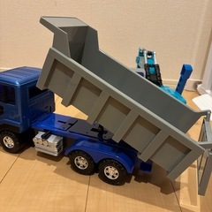 大きなミニカー　はたらく車　 パワーショベルカー ダンプカー　重機　おもちゃ　トイコーの画像