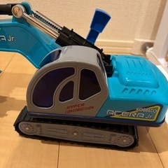 大きなミニカー　はたらく車　 パワーショベルカー ダンプカー　重機　おもちゃ　トイコーの画像