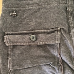 【DOMON/ドモン】 メンズ　スウェットパンツ　カーゴ　グレーデニム風の画像