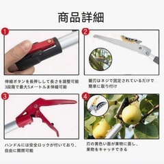 お話中 高枝切りバサミの画像