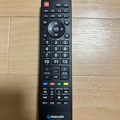 MAXZEN 40V型フルハイビジョン液晶テレビ J40SK03（2017年製）の画像