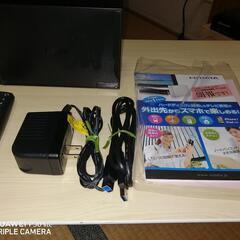 DVD📀外付ハ―ドデスク  セット🙏の画像