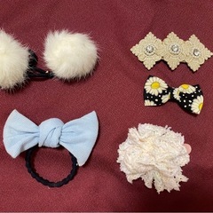 ヘアアクセサリー20個の画像