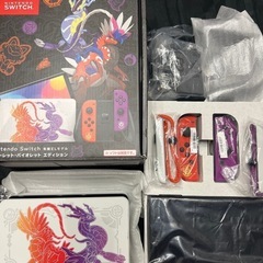 switch 有機EL スカーレット・バイオレットエディション　...