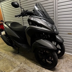 【格安‼️】 トリシティ 125 SE82J 普通免許 トライク 側車付軽二輪 東京の画像