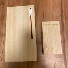 銀座　HIGASHIYA ANTENOR木箱セット紅白水引き　和...
